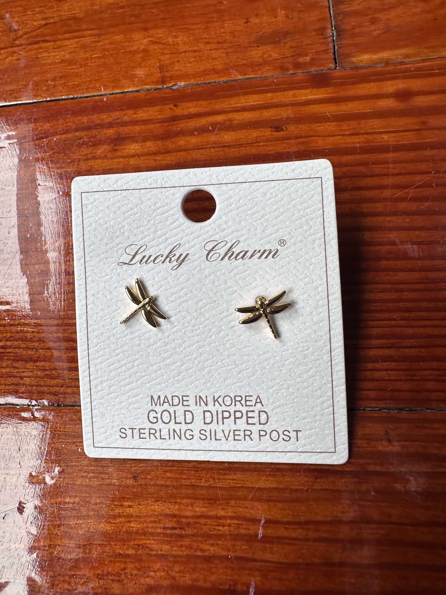 Dragonfly earrings