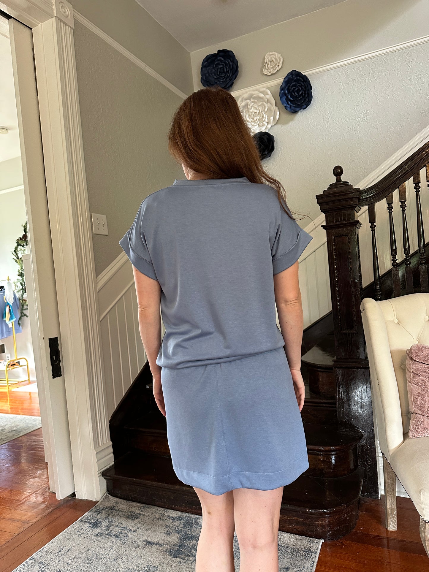 Light Blue Skort