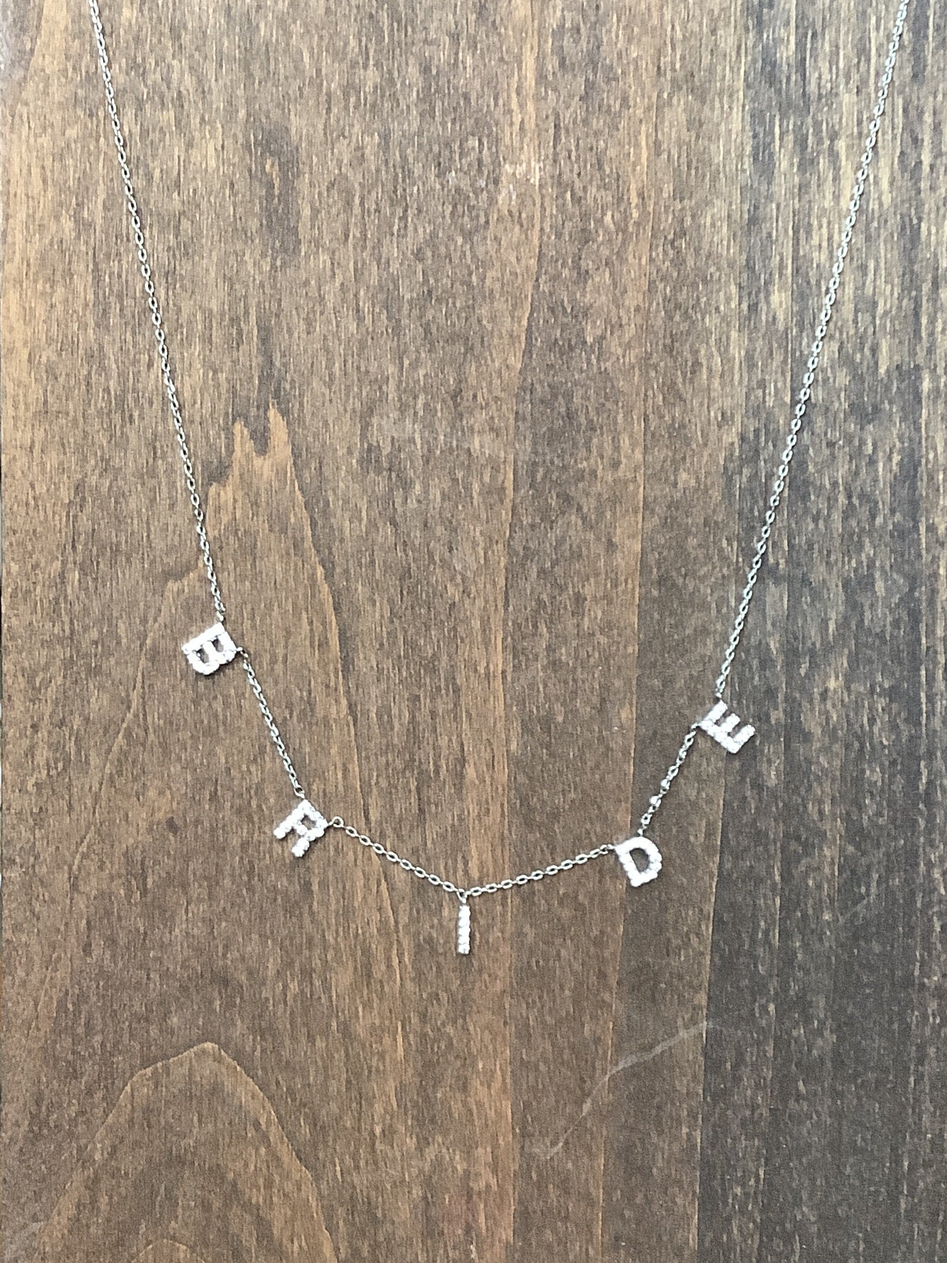 BRIDE necklace