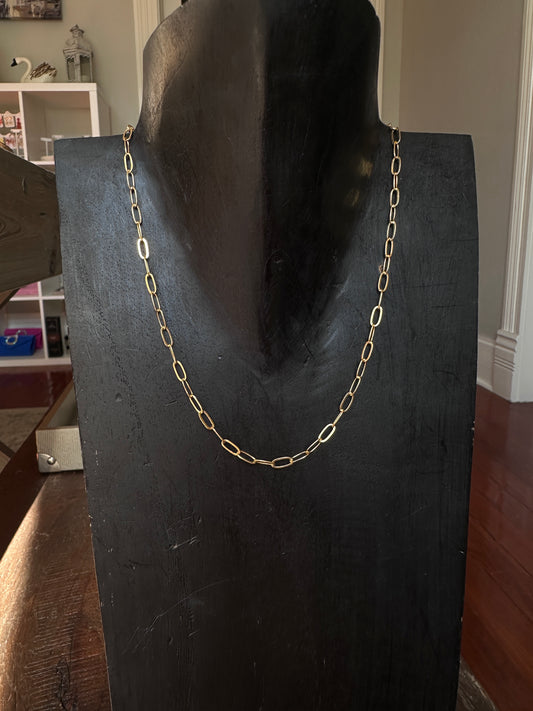 Jessi paperclip necklace