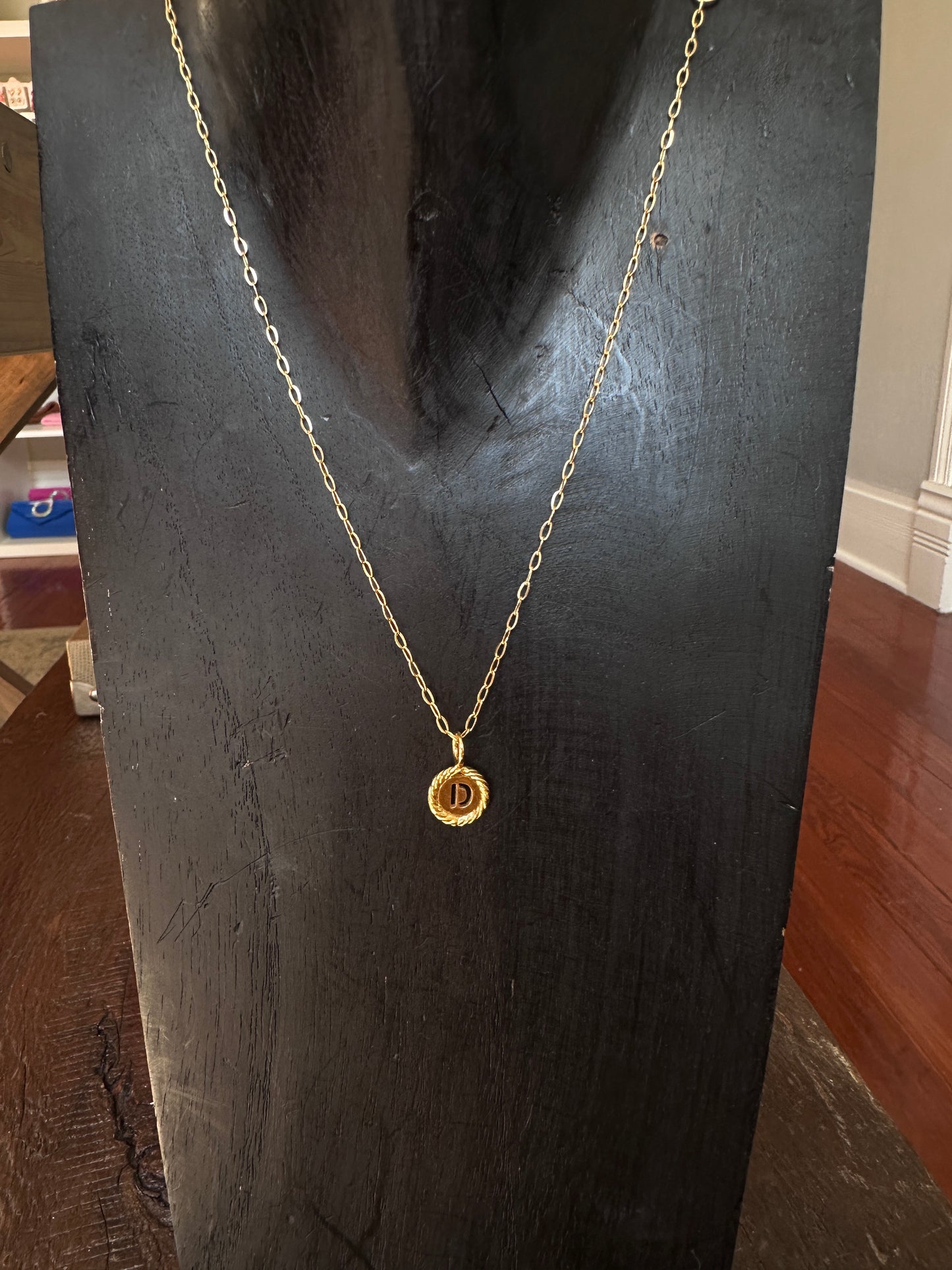 Brenda Grands Initial Necklace