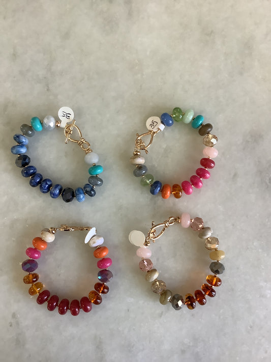 Chunky beaded bracelet