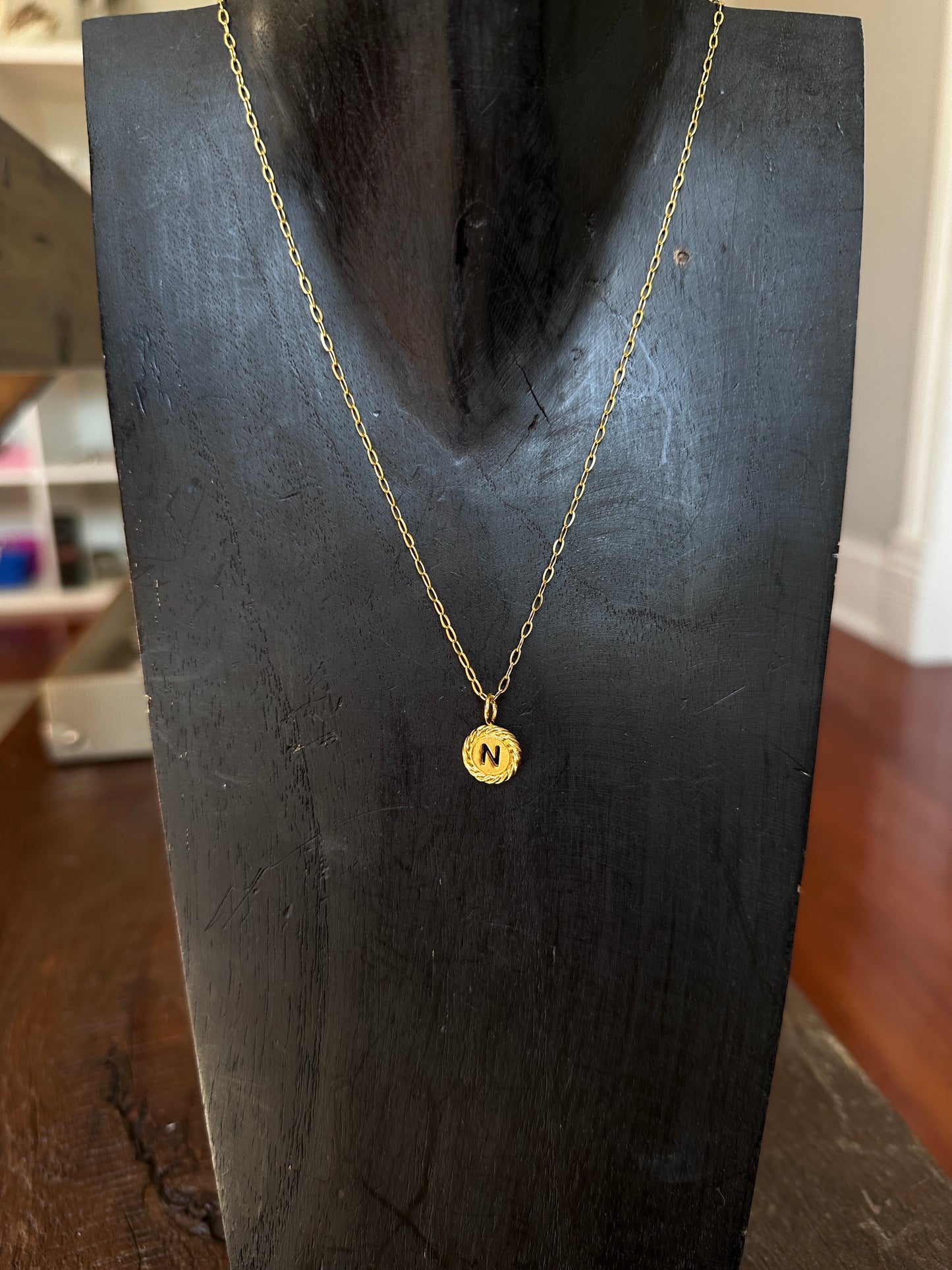 Brenda Grands Initial Necklace