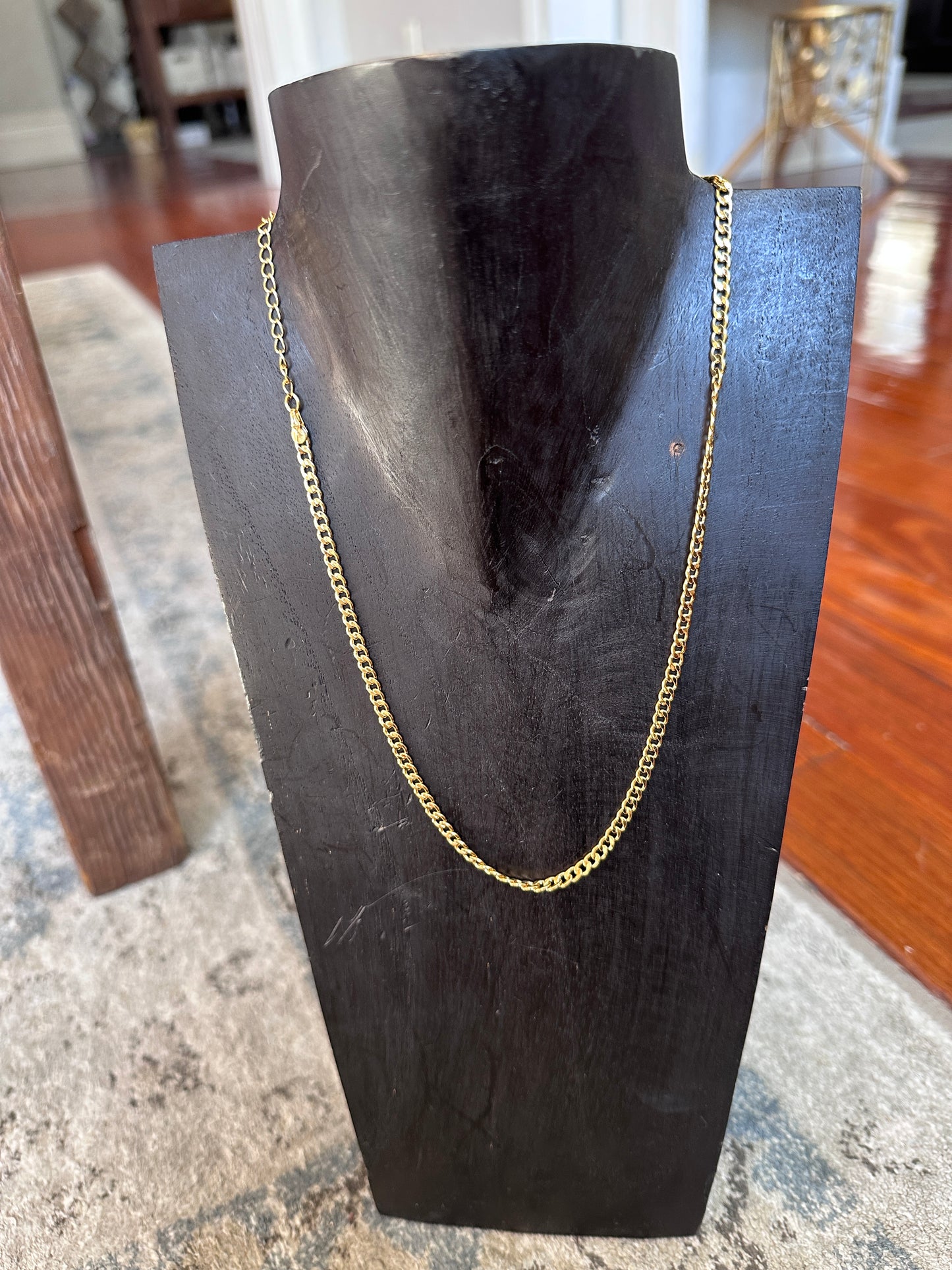 Brit gold chain necklace