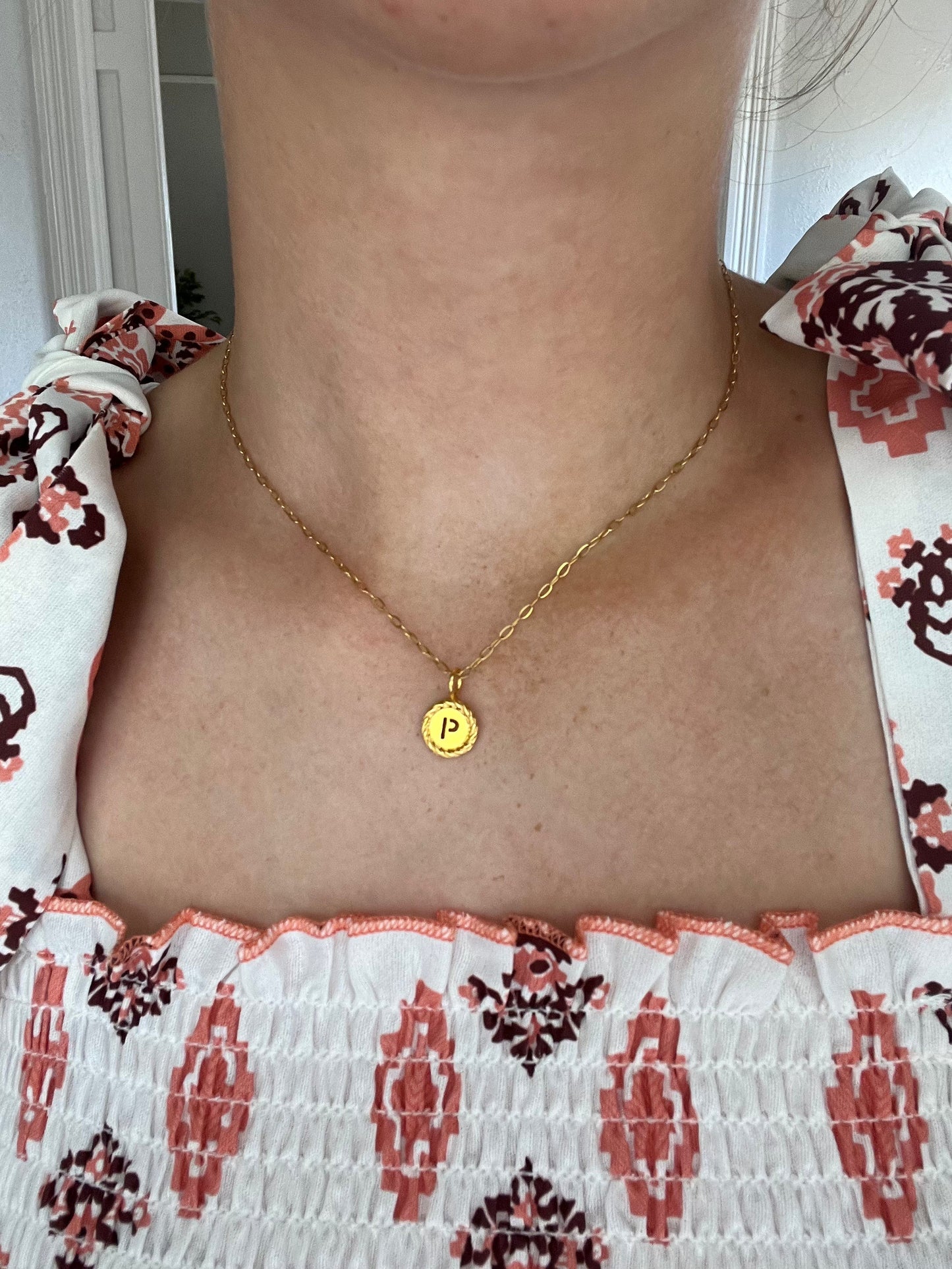 Brenda Grands Initial Necklace