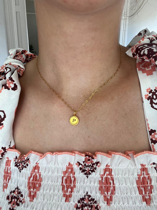 Brenda Grands Initial Necklace
