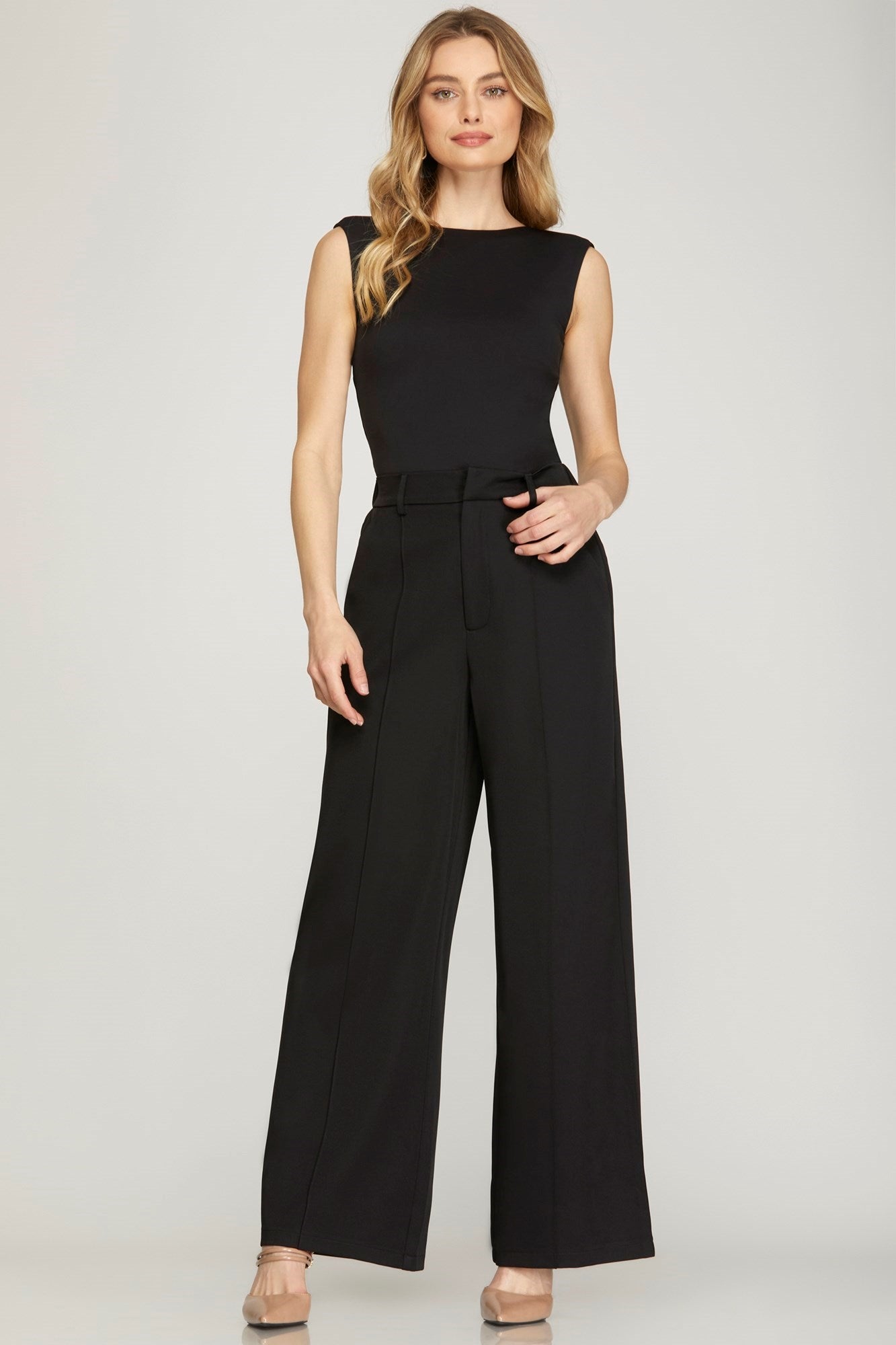 Black Wide Leg Pants